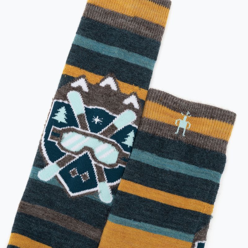Slidinėjimo kojinės Smartwool Ski Full Cushion Alpine Edge twilight blue 3