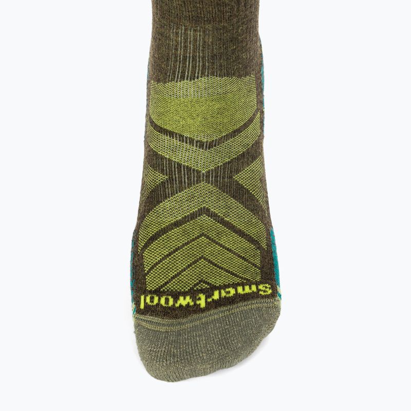 Trekingo kojinės Smartwool Hike Light Cushion Winding Trail Crew military olive 4