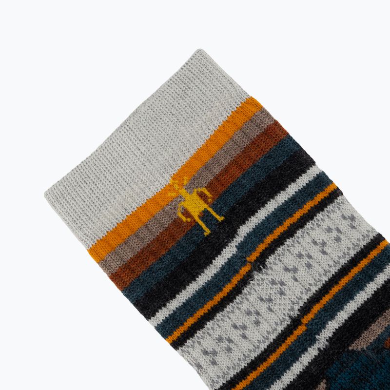 Kojinės Smartwool Hike Panorama Crew charcoal 3