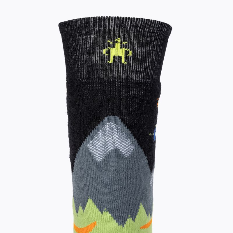 Vaikiškos kojinės Smartwool Wintersport Full Cushion Mountain Moose Pattern OTC black 4