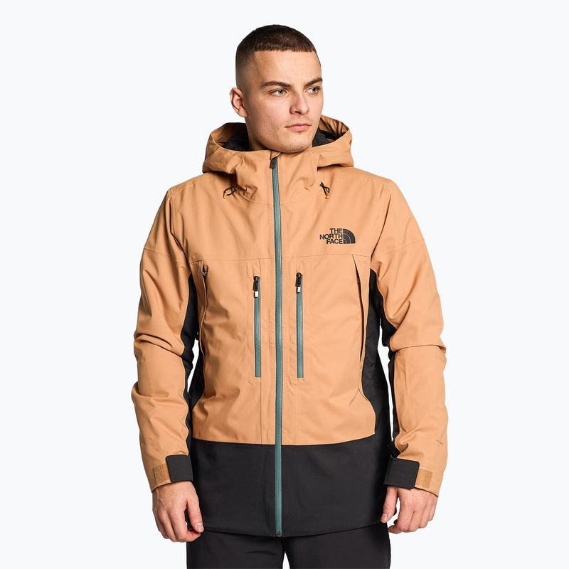 Vyriška slidinėjimo striukė The North Face Mount Bre almond butter/black