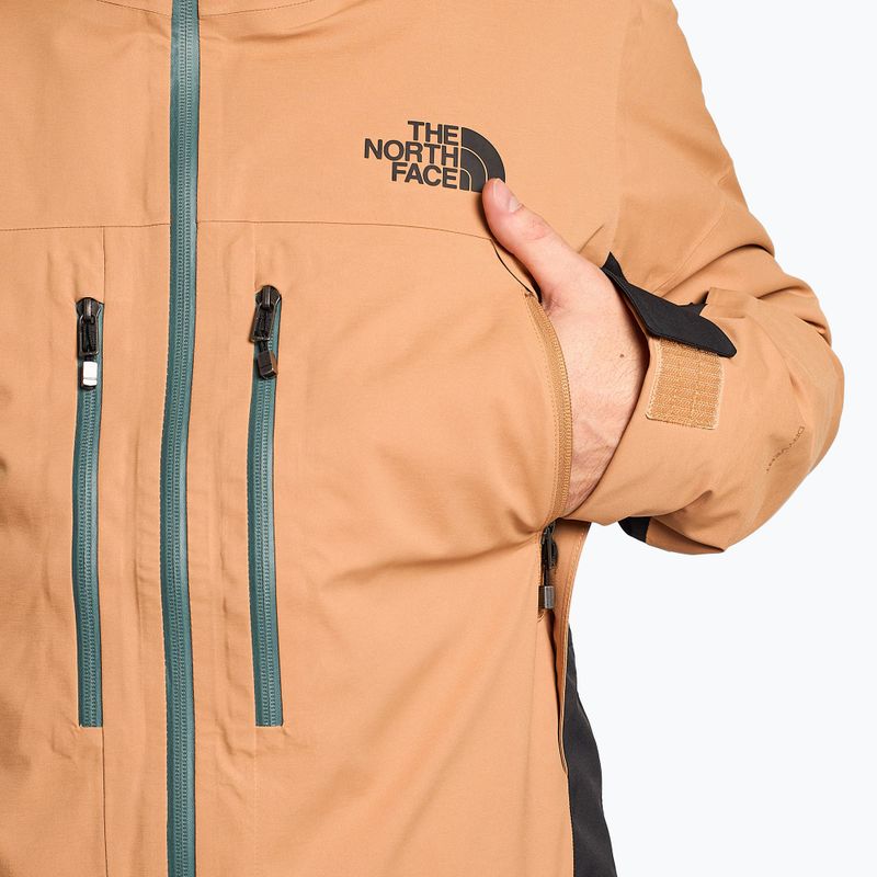 Vyriška slidinėjimo striukė The North Face Mount Bre almond butter/black 4