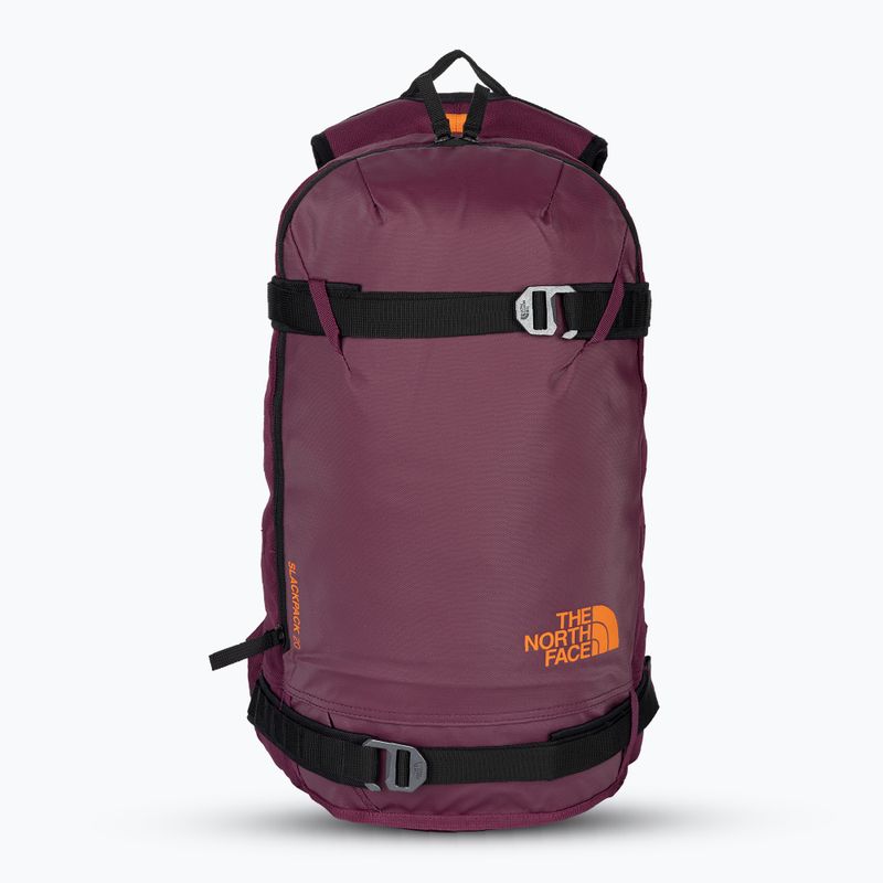 Moteriška snieglenčių kuprinė The North Face Slackpack 2.0 20 l boysenberry/mandarin