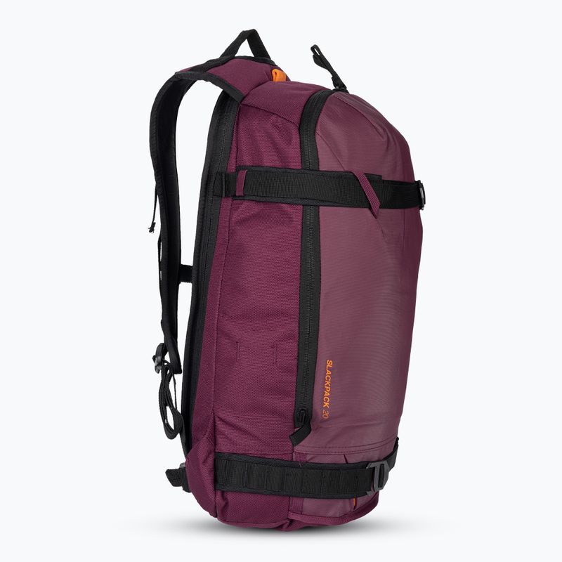 Moteriška snieglenčių kuprinė The North Face Slackpack 2.0 20 l boysenberry/mandarin 2