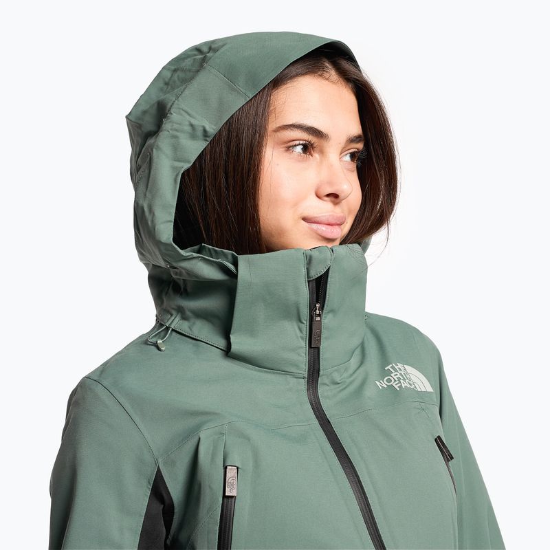 Moteriška slidinėjimo striukė The North Face Lenado dark sage 3