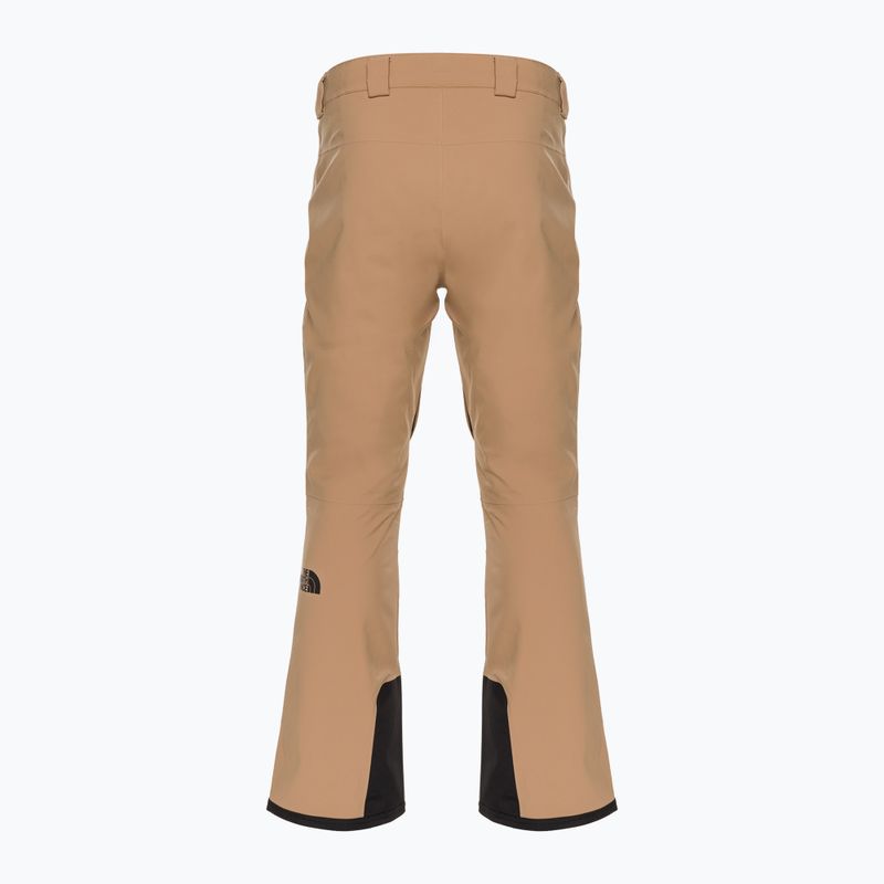 Vyriškos slidinėjimo kelnės The North Face Chakal almond butter/black 2