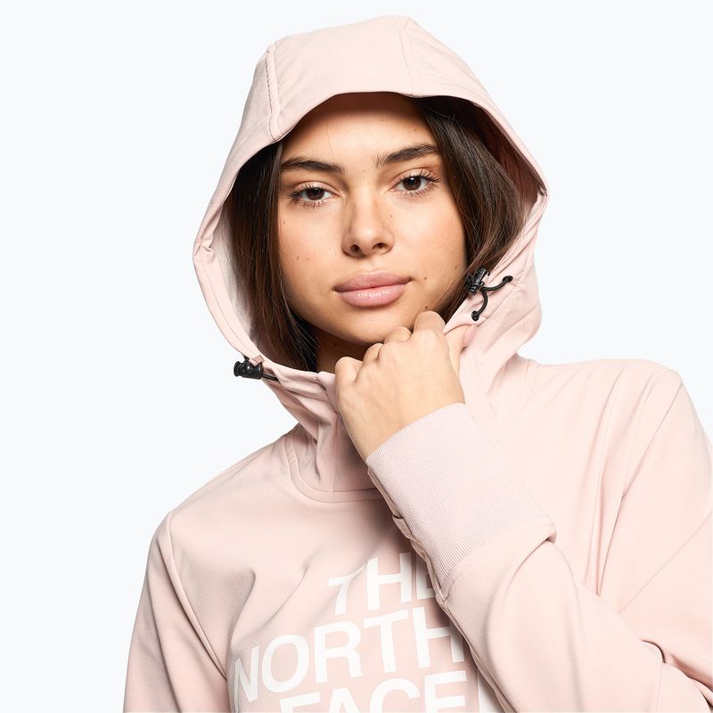 Moteriškas trekkinginis džemperis The North Face Tekno Pullover Hoodie pink moss 3