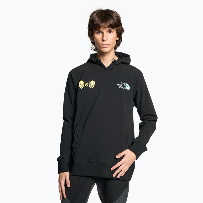 Vyriški sportiniai džemperiai The North Face Tekno Logo Hoodie black/sun sprite