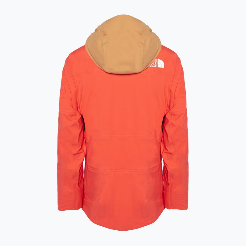 Moteriška slidinėjimo striukė The North Face Summit Stimson Futurelight radiant orange/almond butter 6