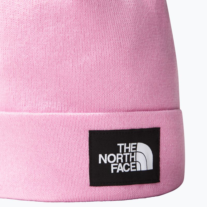 The North Face Dock Worker Perdirbta orchidėjų rožinė žieminė kepurė 4