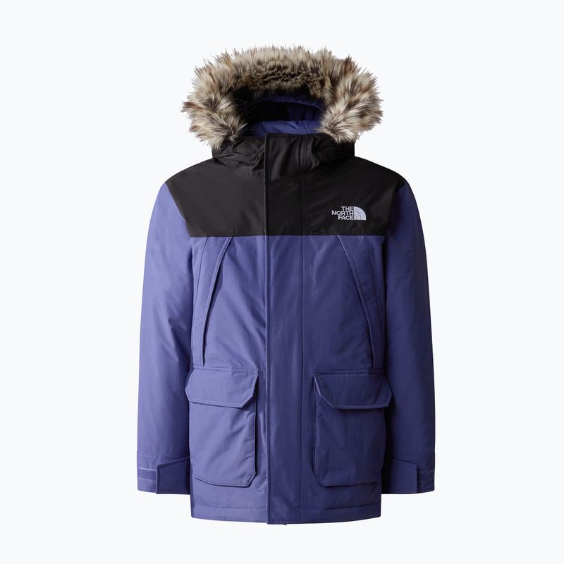 The North Face Mcmurdo Parka vaikiška pūkinė striukė cave blue 5