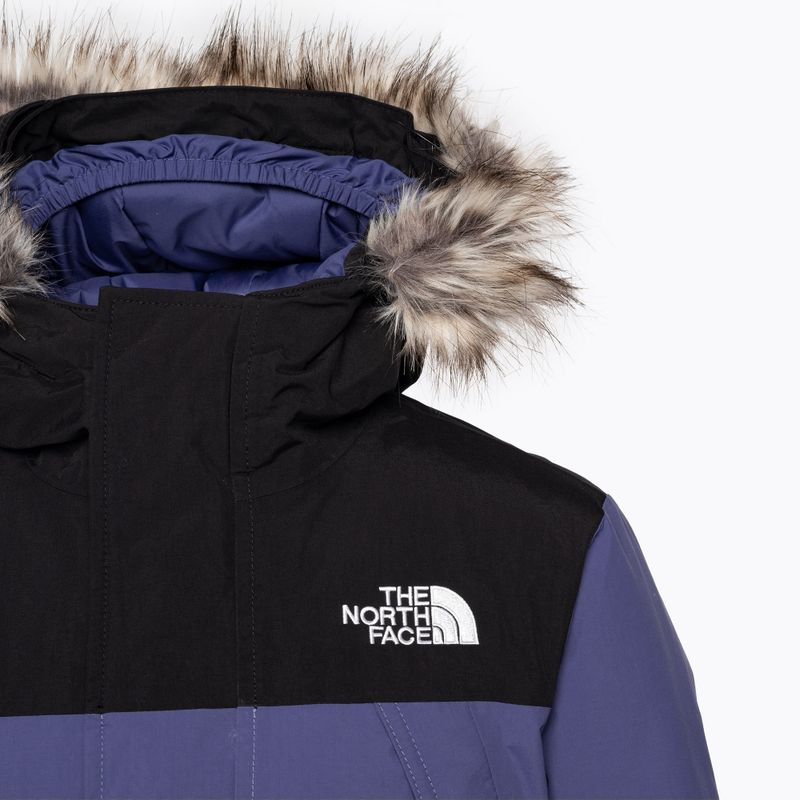 The North Face Mcmurdo Parka vaikiška pūkinė striukė cave blue 3