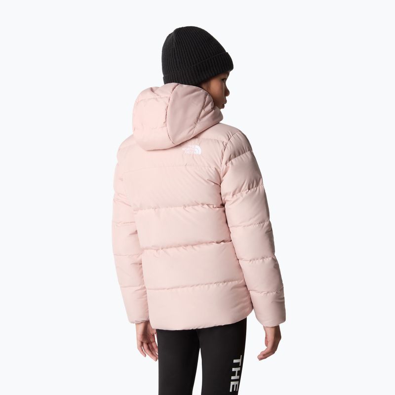 Vaikiška pūkinė striukė The North Face North Down Fleece Parka pink moss 3