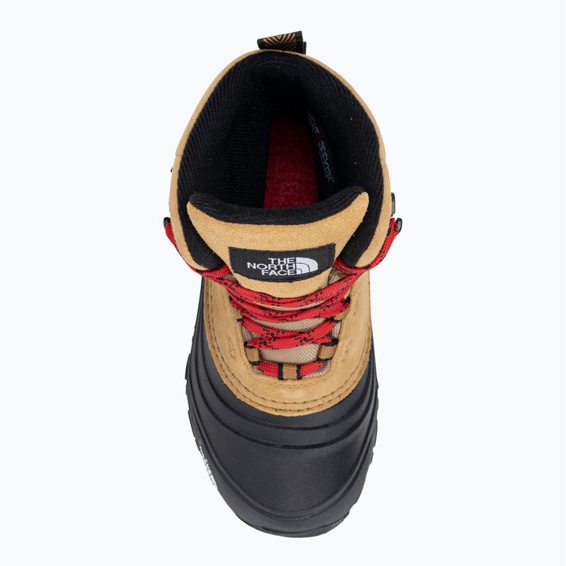 The North Face Chilkat V Lace almond butter/black vaikiški trekingo batai 6