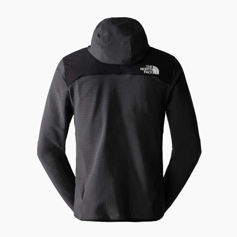 Vyriška The North Face Dawn Turn Hybrid Ventrix pusvilnonė striukė sphalt grey/black/shocking orange 6