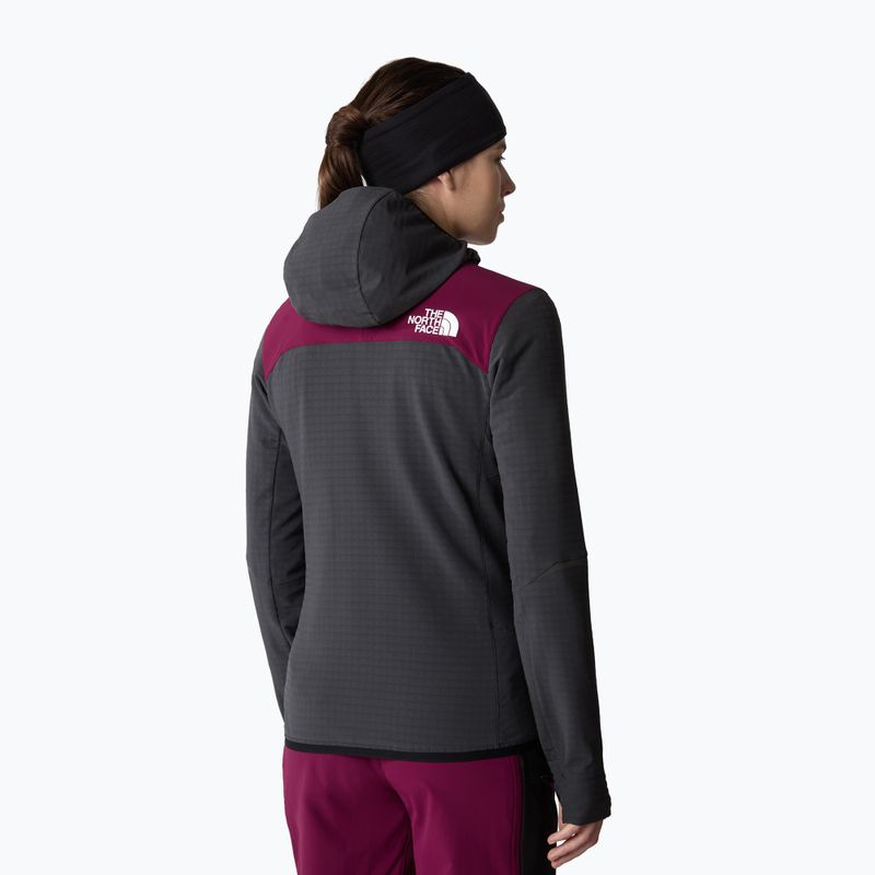 Moteriška pūkinė striukė The North Face Dawn Turn Hybrid Ventrix Midlayer asphalt grey/boysenberry 3