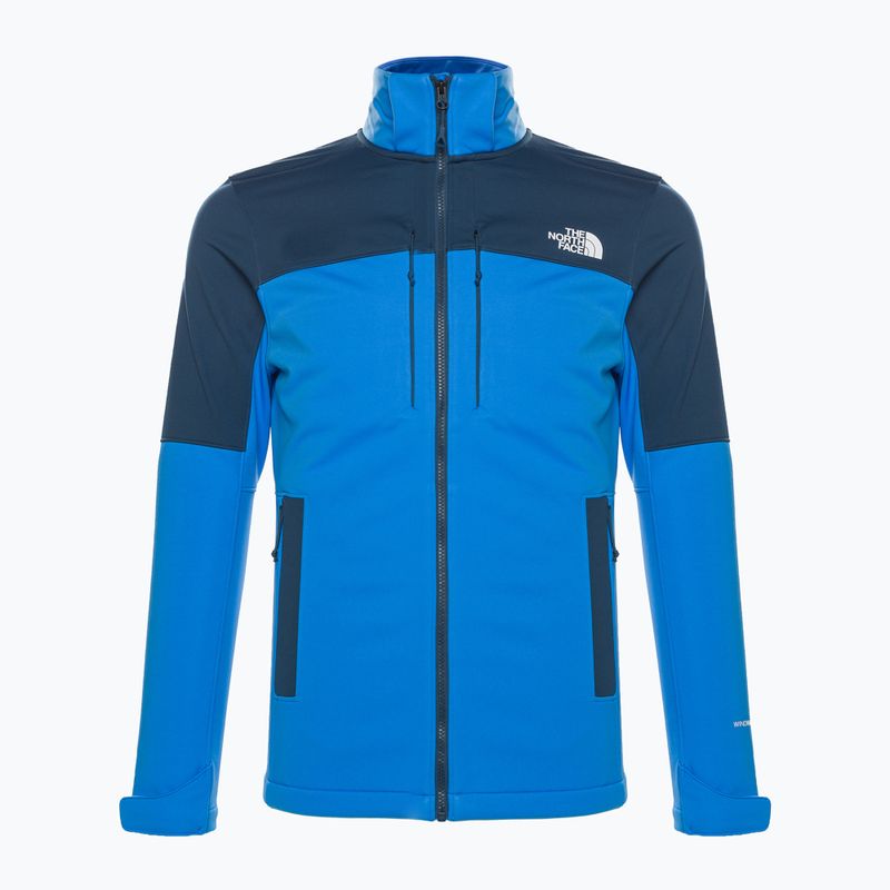 Vyriška softshello striukė The North Face Diablo Softshell su nuimamu gobtuvu optiškai mėlyna/šviesiai mėlyna 6