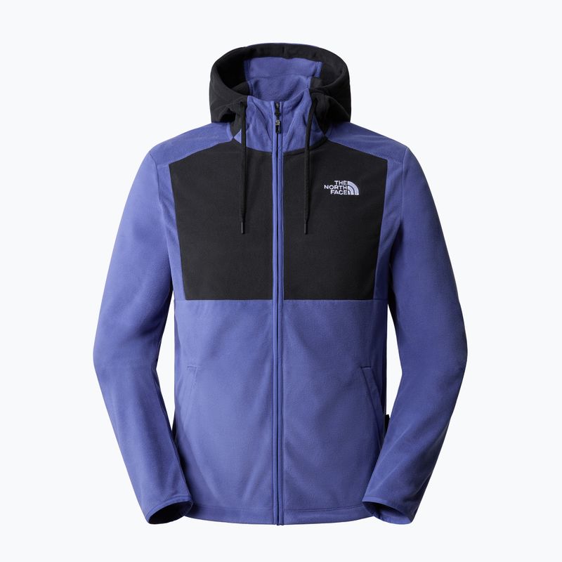 Vyriška The North Face Homesafe Full Zip Fleece Hoodie cave blue/black 4