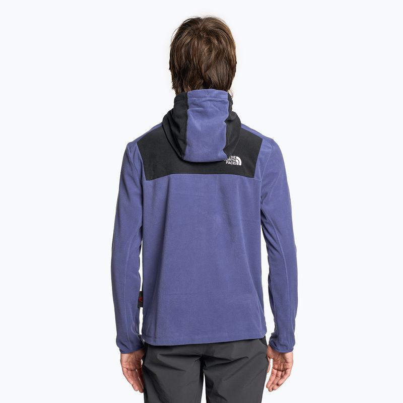 Vyriška The North Face Homesafe Full Zip Fleece Hoodie cave blue/black 2