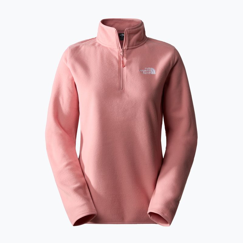 Moteriškas vilnonis džemperis The North Face 100 Glacier 1/4 Zip shady rose 4