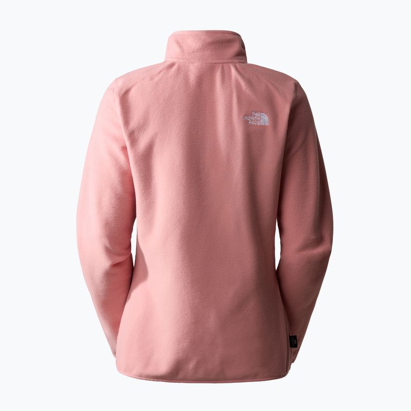 Moteriškas vilnonis džemperis The North Face 100 Glacier 1/4 Zip shady rose 5