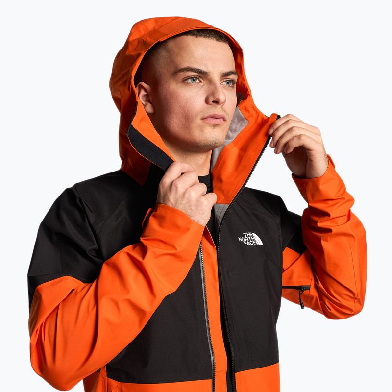 Vyriška softshell striukė The North Face Jazzi Gtx red orange/black 5