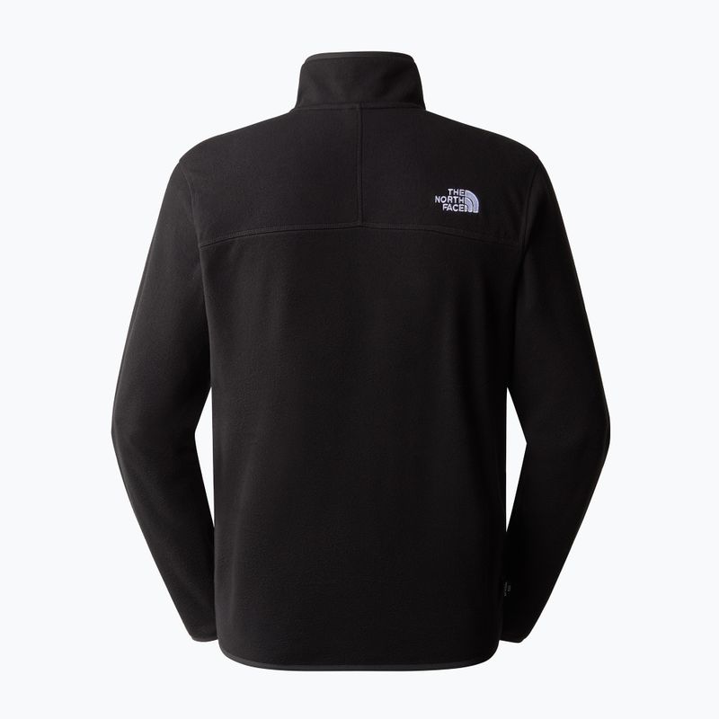 Vyriškas vilnonis džemperis The North Face 100 Glacier 1/4 Zip black 2