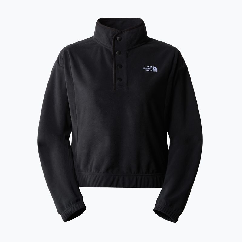 Moteriški vilnoniai megztiniai The North Face Homesafe Snap Neck Fleece Pullover black/black 5