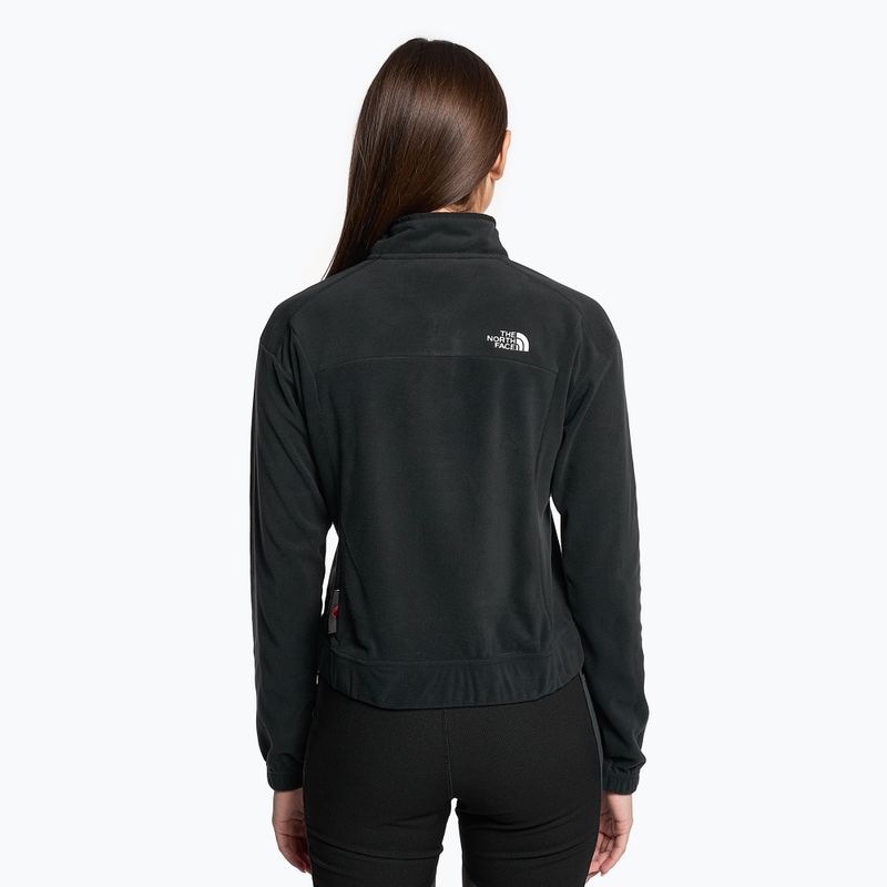 Moteriški vilnoniai megztiniai The North Face Homesafe Snap Neck Fleece Pullover black/black 2