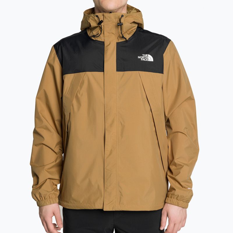 Vyriška striukė nuo lietaus The North Face Antora utility brown/black