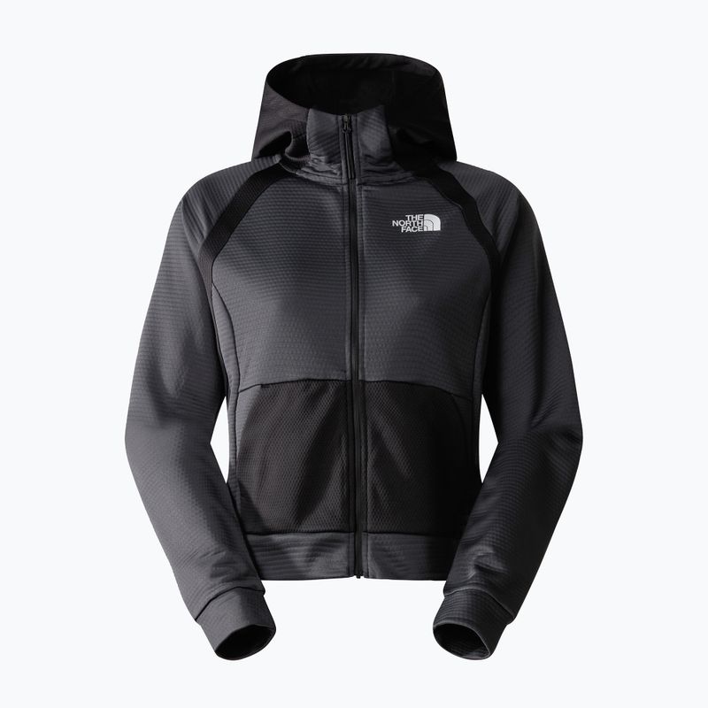 Moteriški trekingo džemperiai The North Face Ma Full Zip Fleece asphalt grey/black 4