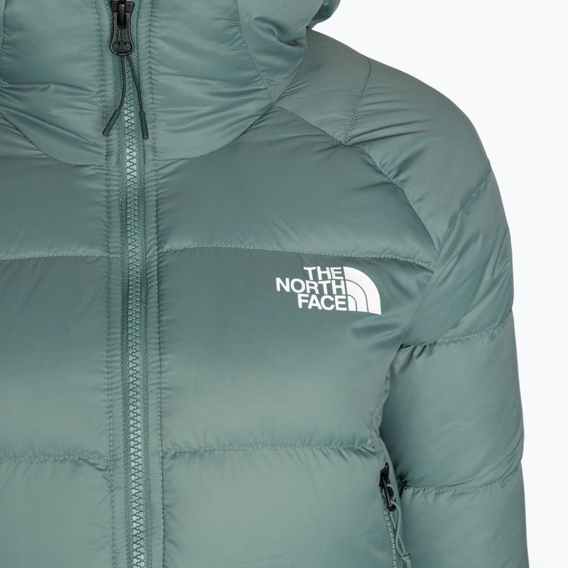 Moteriška pūkinė striukė The North Face Hyalite Down Hoodie dark sage 3