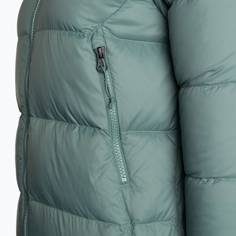 Moteriška pūkinė striukė The North Face Hyalite Down Hoodie dark sage 4