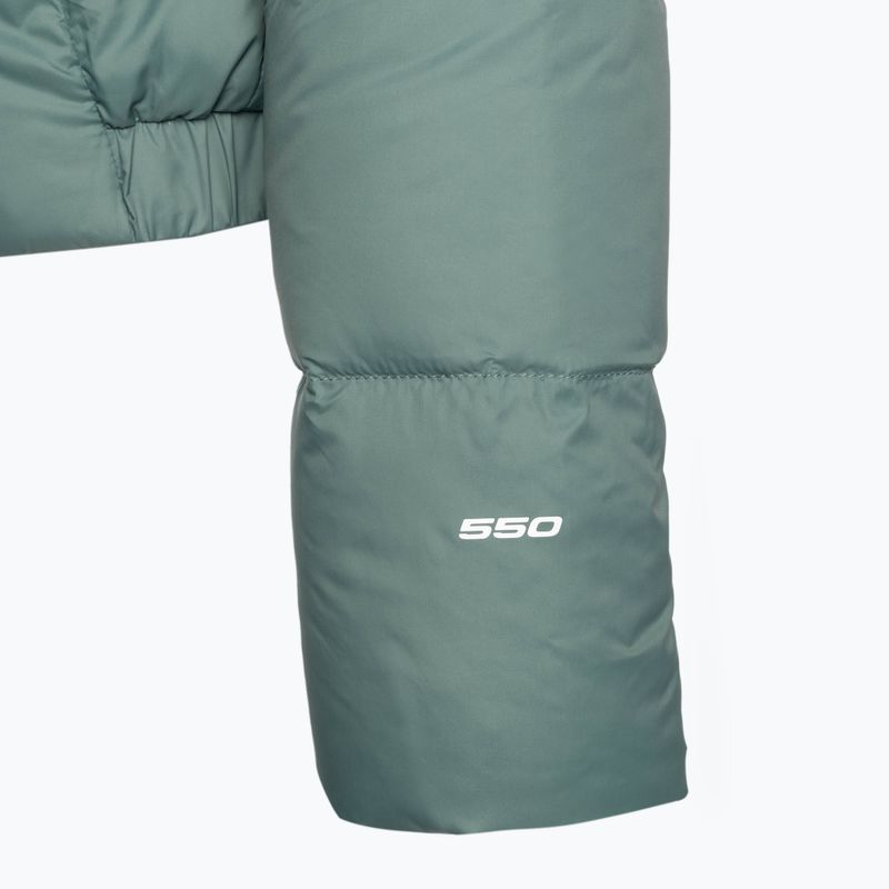 Moteriška pūkinė striukė The North Face Hyalite Down Hoodie dark sage 5