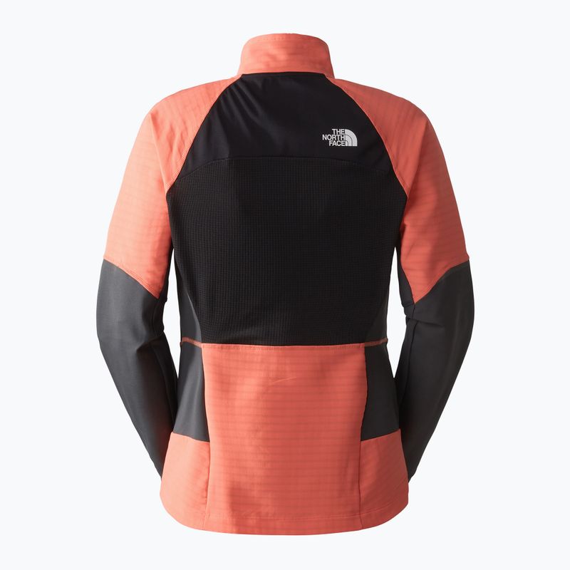 Moteriška softshell striukė The North Face Dawn Turn Softshell black/radiant orange/asphalt grey 6