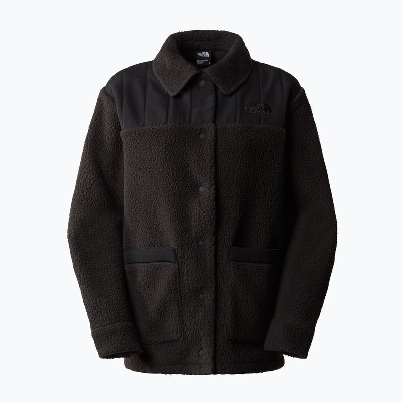 Moteriškas džemperis The North Face Cragmont Fleece Shacket black 4