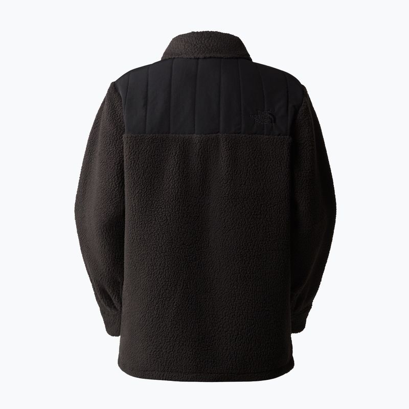 Moteriškas džemperis The North Face Cragmont Fleece Shacket black 5