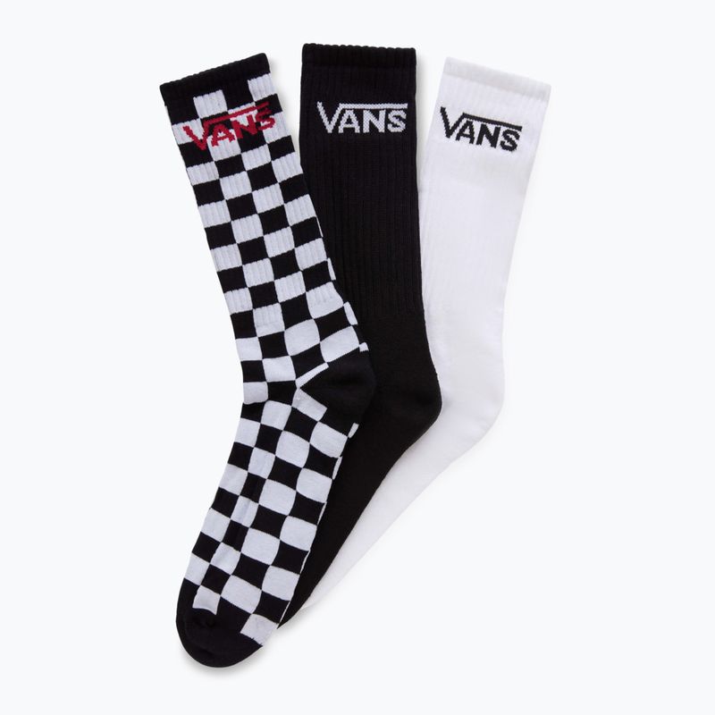 Vyriškos kojinės Vans Classic Crew 3 poros black/white