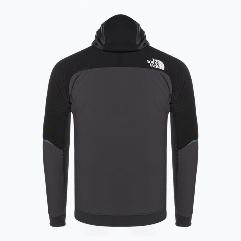 Vyriška slidinėjimo striukė The North Face Dawn Turn Hybrid Ventrix Hoodie asphalt grey/black/shocking orange 7