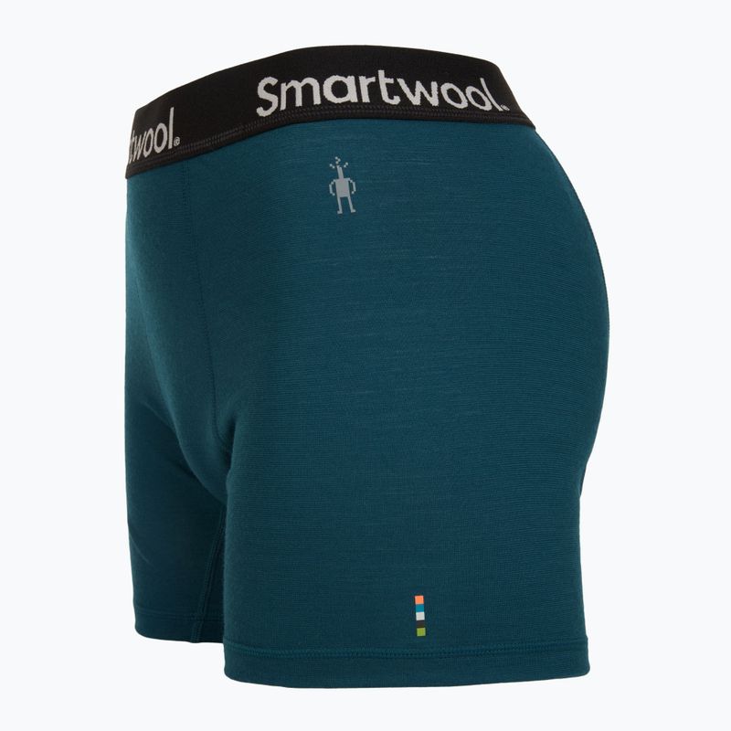 Vyriškos termoaktyvios trumpikės Smartwool Merino Boxer Brief Boxed twilight blue 3
