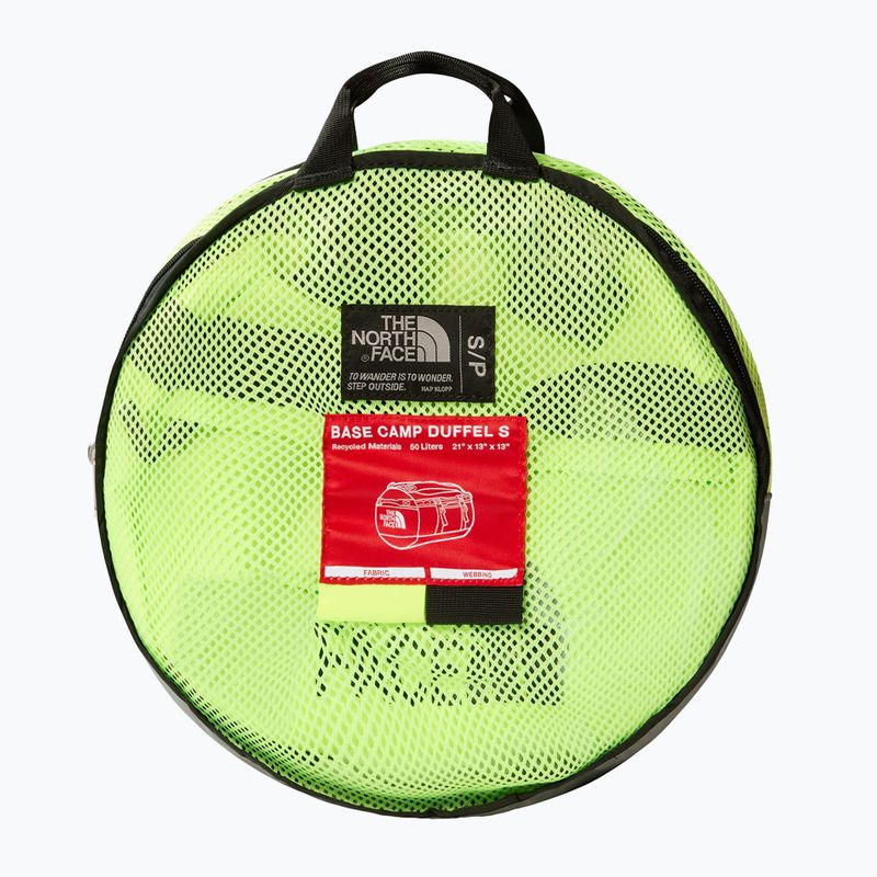 Kelioninis krepšys The North Face Base Camp Duffel S 50 l safety green/black 2