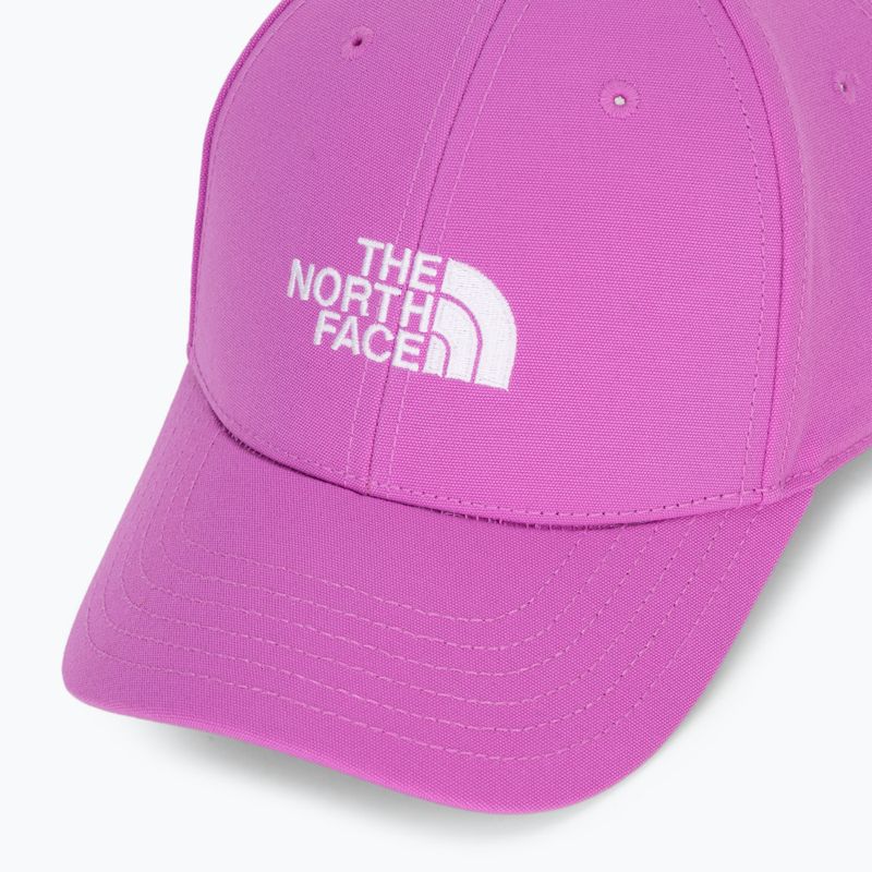 Vaikiška kepurė su snapeliu The North Face Recycled 66 Classic violet crocus 3