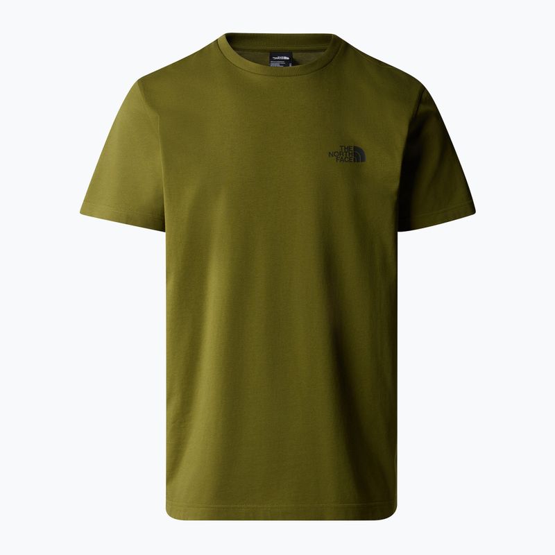 Vyriški marškinėliai The North Face Simple Dome Tee forest olive 4