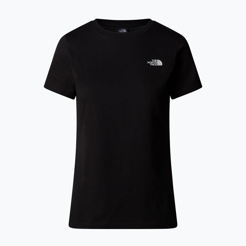 Moteriški marškinėliai The North Face Simple Dome Slim Tee tnf black 4