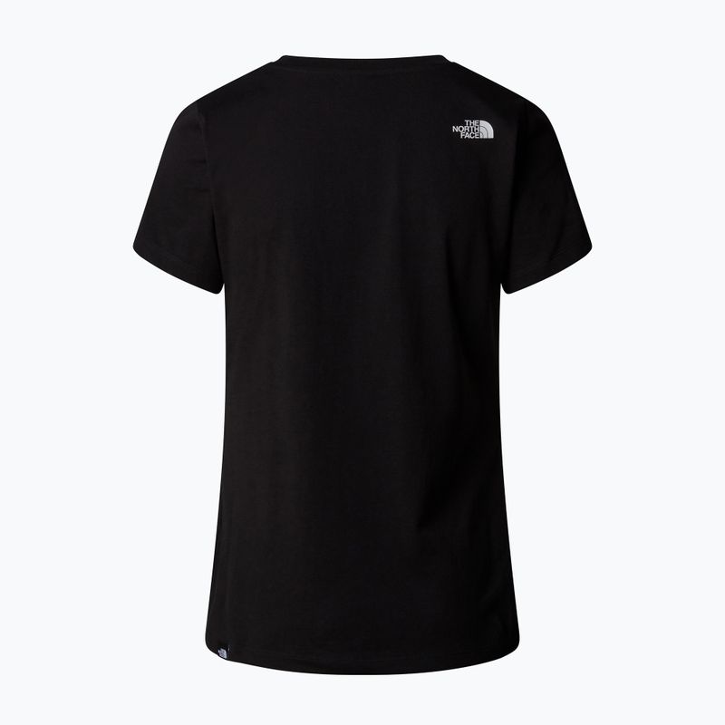 Moteriški marškinėliai The North Face Simple Dome Slim Tee tnf black 5