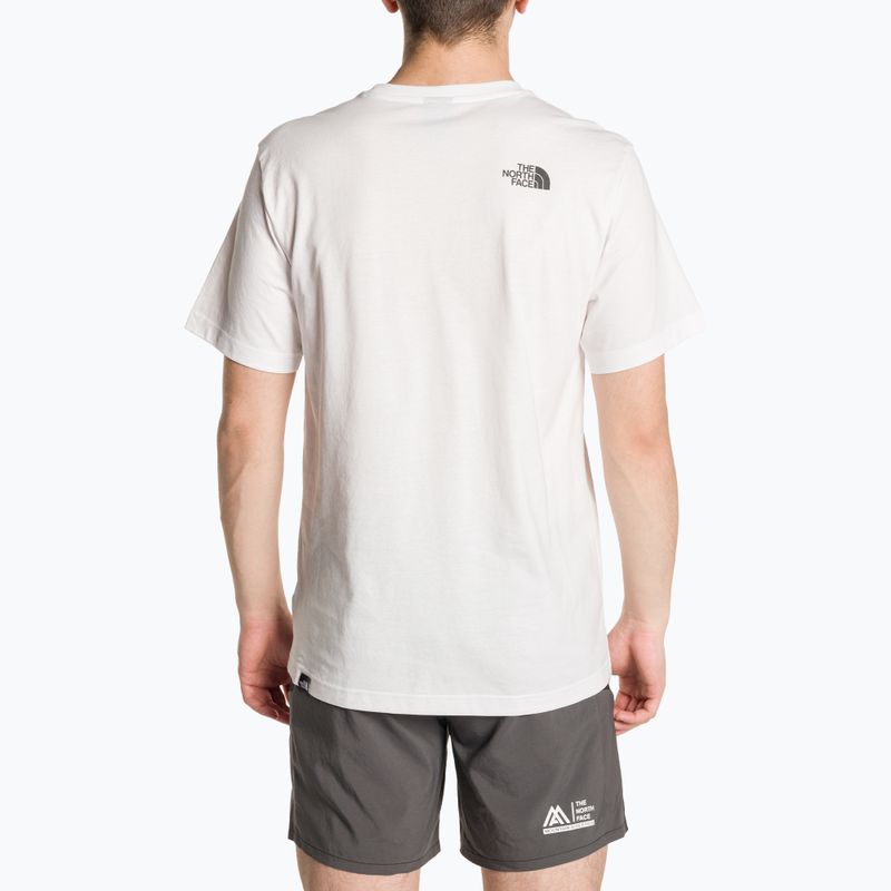 Vyriški marškinėliai The North Face Simple Dome Tee white 2