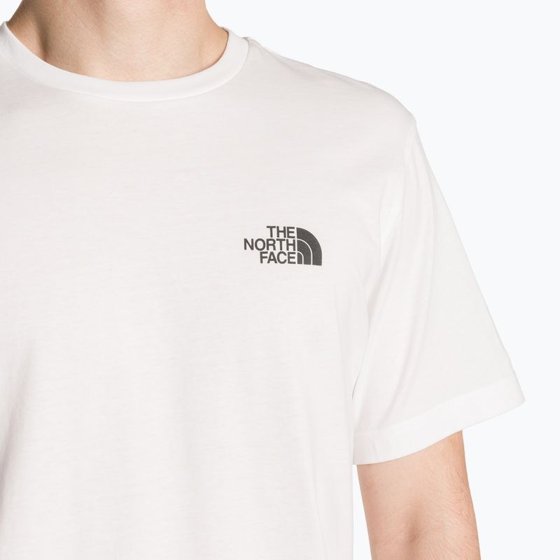 Vyriški marškinėliai The North Face Simple Dome Tee white 3