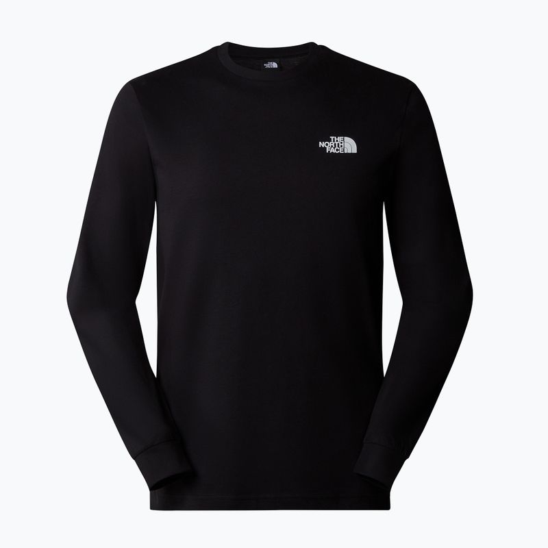 Vyriški marškinėliai ilgomis rankovėmis The North Face Box Nse Tee tnf black 4