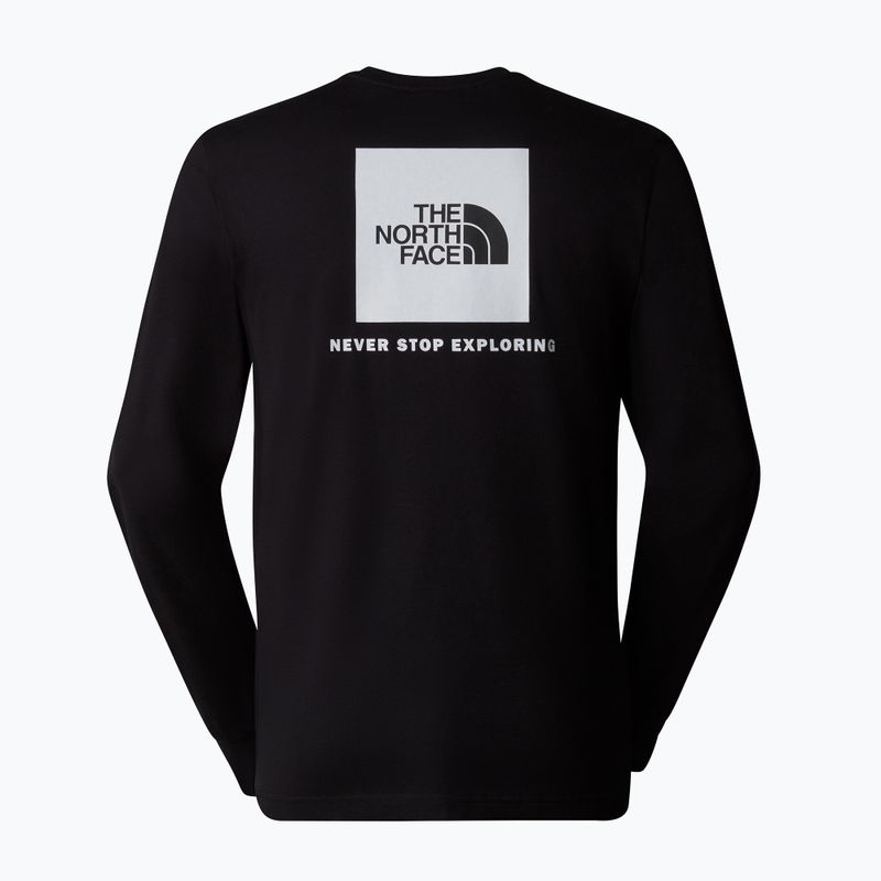 Vyriški marškinėliai ilgomis rankovėmis The North Face Box Nse Tee tnf black 5