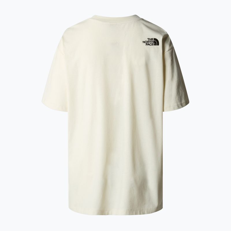 Moteriški marškinėliai The North Face Essential Oversize Tee white dune 2